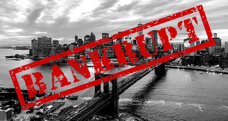 Pension Funds Unable to Save New York City from Bankruptcy Again