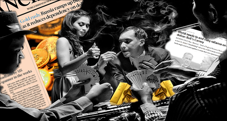 Central Banks and Civil War Plebs Must Still Play the Dollar Cards Dealt