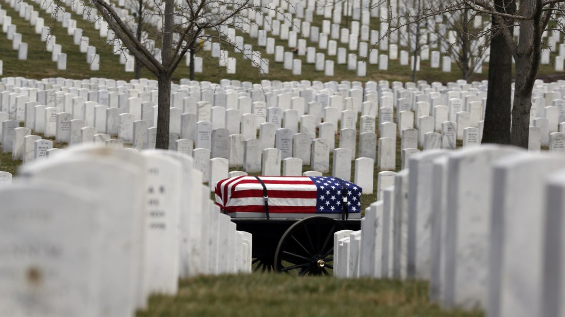 Arlington National Cemetery Casket