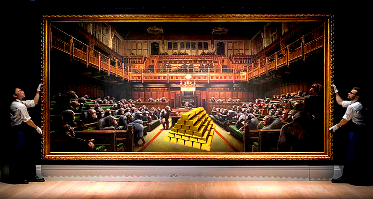 Monkey Hammered Muppets and Gold Technical Analysis