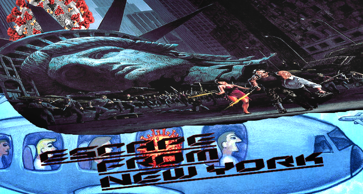 Escape From New York City - Collage by TraderStef