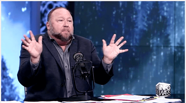 Alex Jones Video Screenshot