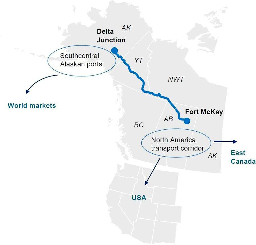 A2A East West Access Map