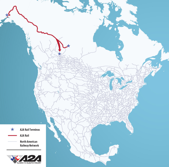 A2A Railway Connects to NA USA Rail Network