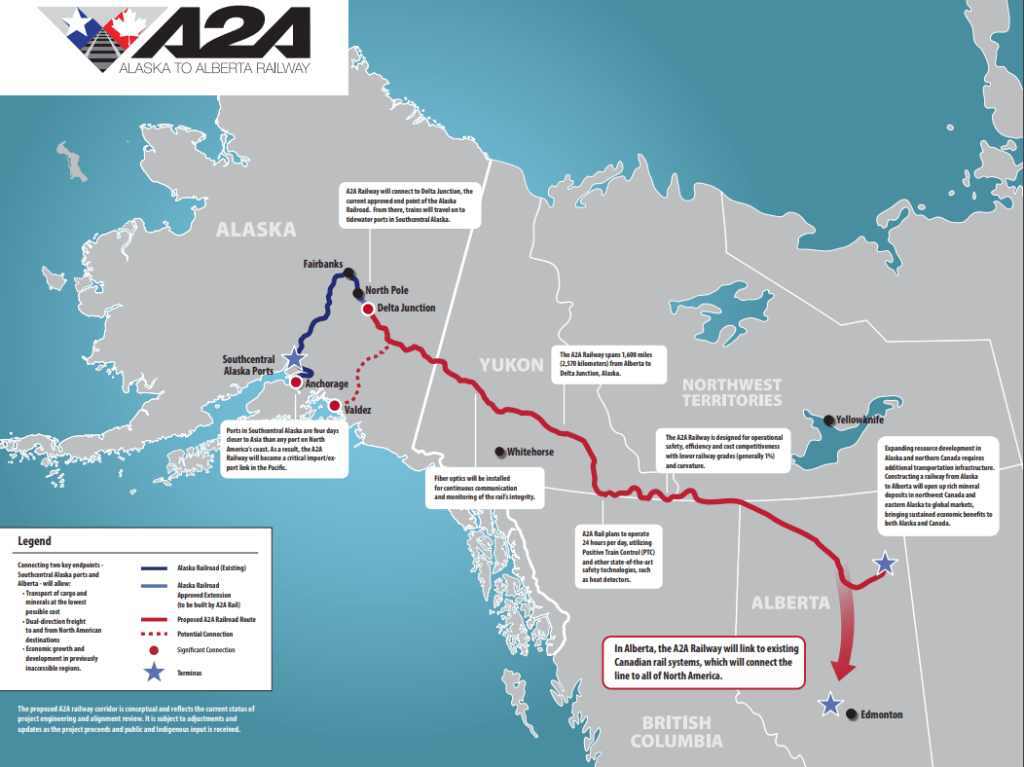 A2A Railway Map