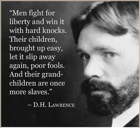 DH Lawrence Quote