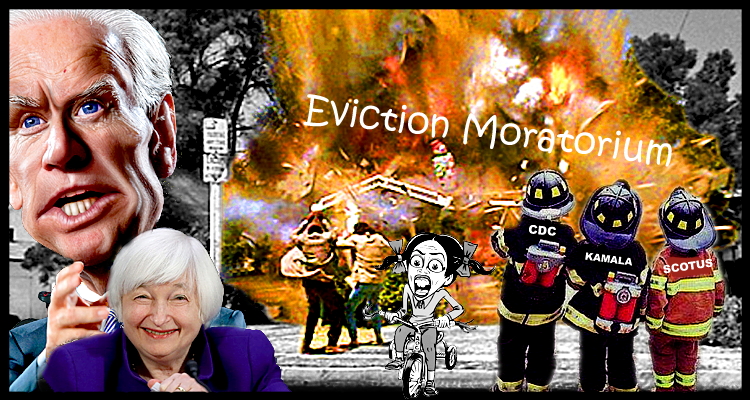 An Eviction Moratorium Extension From Biden’s Sanitarium