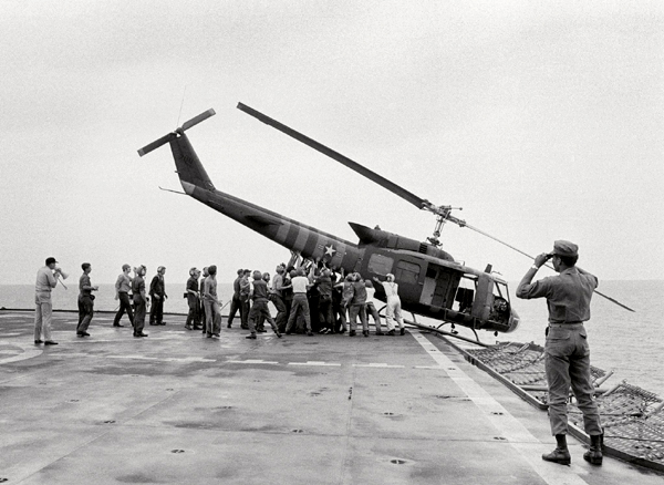 U.S. Retreat from Saigon, Vietnam