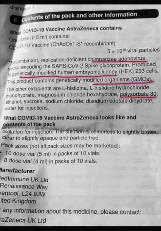 astra zeneca-mrna-ingredients