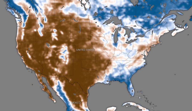 US Soil Moisture July 2022