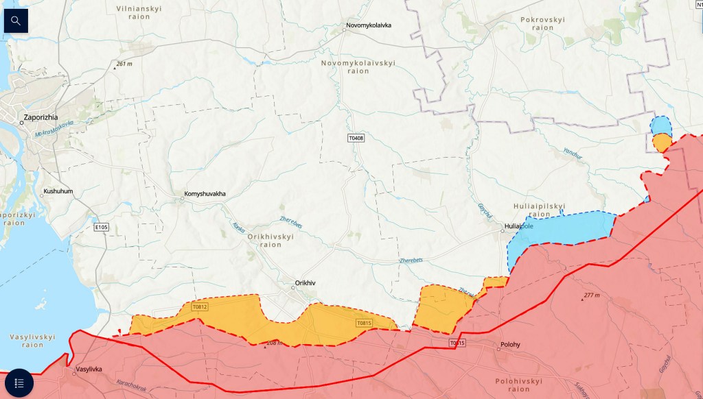 Russian Southern Front Map