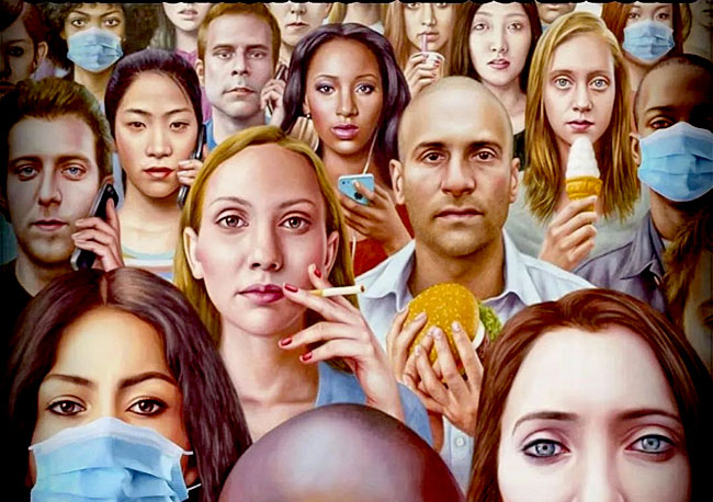 The Triple Jabbed Stare