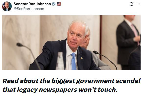 Senator Ron John Johnson Interim COVID Report April 29,. 2026 FINAL